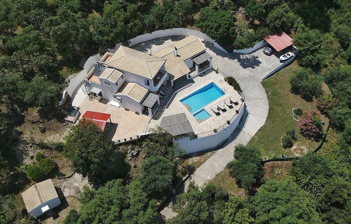 Villa Boukari Chlomos Екстер'єр фото